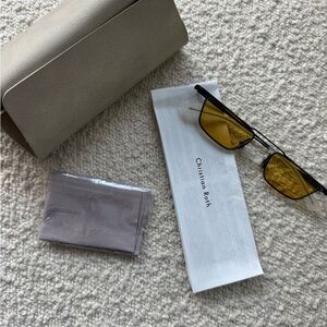 Black and Yellow Sunglasses